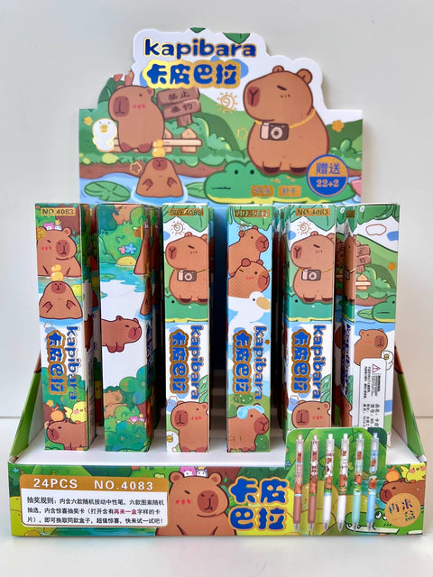22681 Capybara Blind Box Gel Pen Vol.3