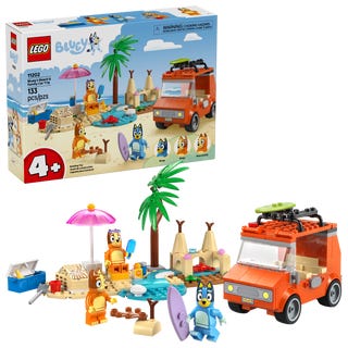 LEGO Bluey Bluey's Beach & Family Car Trip 11202