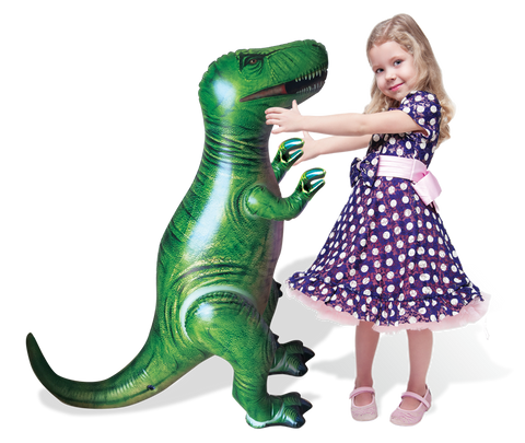 Small World Toys' Inflatable Dinosaur! T-Rex 43"