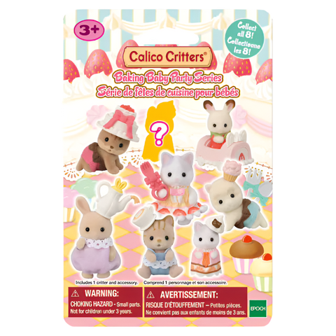 Calico Critters Baby Collectibles - Cake Party