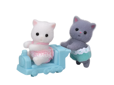 Calico Critters Persian Cat Twins
