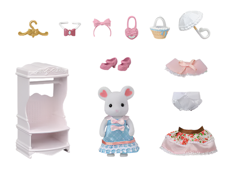 Calico Critters Fashion Play Set: Sugar Sweet Collection