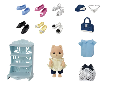Calico Critters Fashion Shoe Shop Play Set
