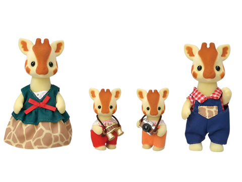 Calico Critters Highbranch Giraffe Family