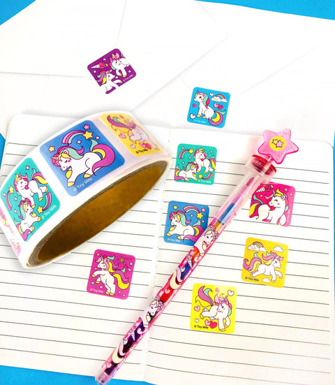 Unicorn Stickers 100 Sticker Roll