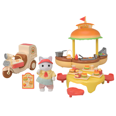 Calico Critters Hamburger Stand
