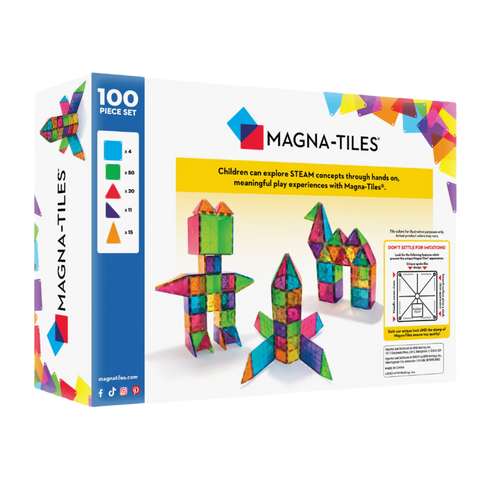 MAGNA-TILES® Classic 100-Piece Set