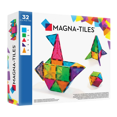 MAGNA-TILES® Classic 32-Piece Set
