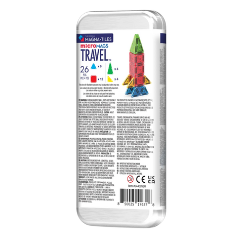 MAGNA-TILES® microMAGS 26-Piece Travel Set