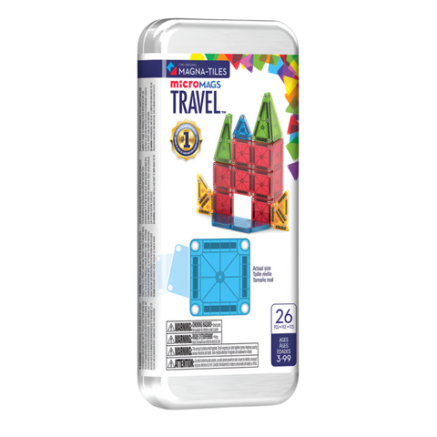 MAGNA-TILES® microMAGS 26-Piece Travel Set