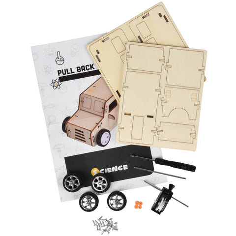 Pull Back Car STEM Building Kit