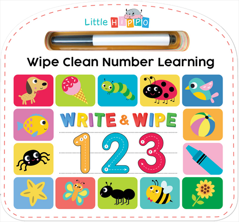 Write & Wipe 123 - Illustrated