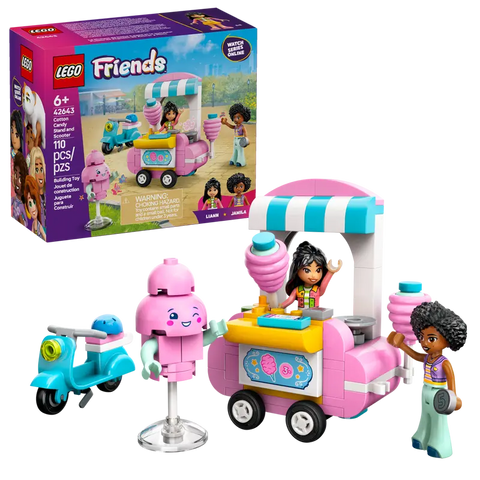 LEGO Friends Cotton Candy Stand and Scooter 42643