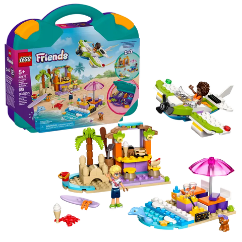 LEGO Friends Creative Beach and Travel Suitcase 42672