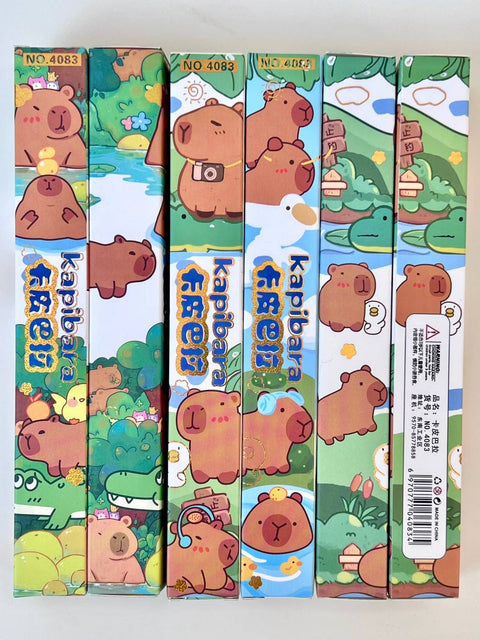 22681 Capybara Blind Box Gel Pen Vol.3