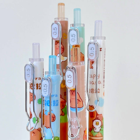 22681 Capybara Blind Box Gel Pen Vol.3