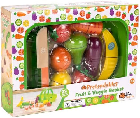 Fat Brain Toys Pretendables Fruit & Veggie Basket