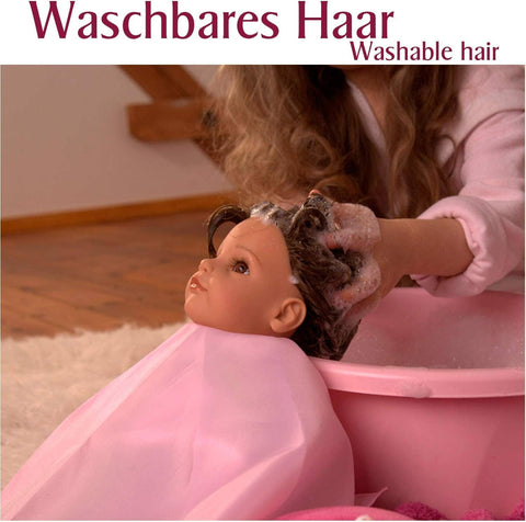 Gotz Muffin Catness 13" Soft Baby Doll Wash and Style