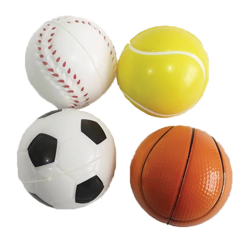 High Bounce 2.5" Sport Balls 12-Unit Display