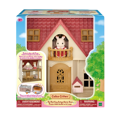 Calico Critters Red Roof Cozy Cottage