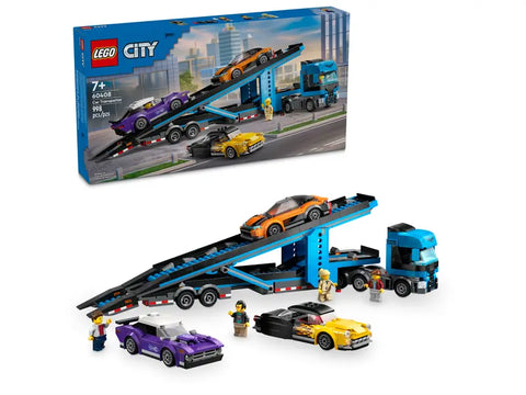 LEGO City Big Vehicles Car Transporter Truck with Sports Cars 60408