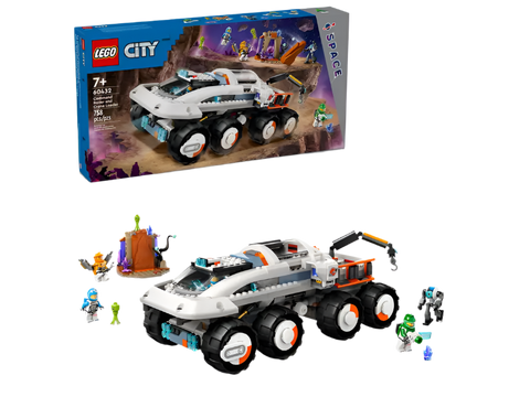 LEGO City Command Rover and Crane Loader 60432