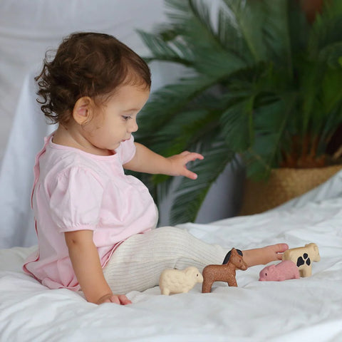 Plan Toys Farm Animal Play Set