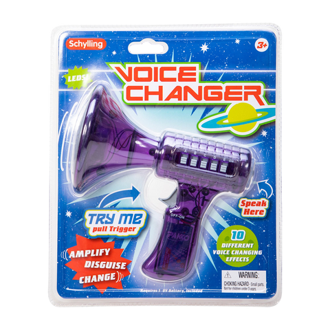 Voice Changer Multi Effects 9 Volts Battery Included In Try Me Package