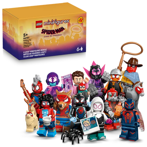 LEGO Minifigures Spider-Man: Across the Spider-Verse 6 Pack 66797