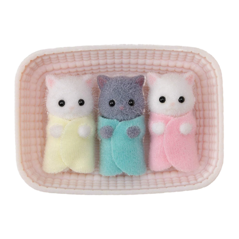 Calico Critters Persian Cat Triplets