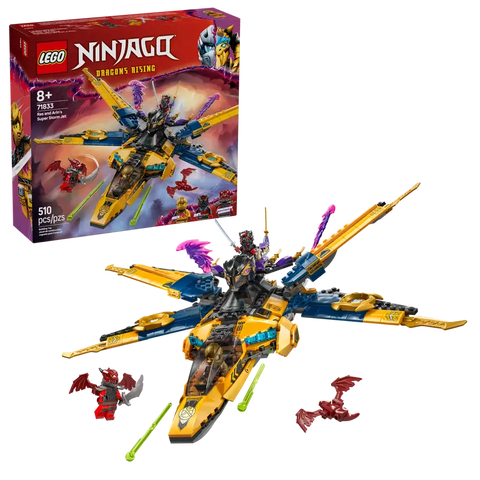 LEGO Ninjago Ras and Arin's Super Storm Jet 71833