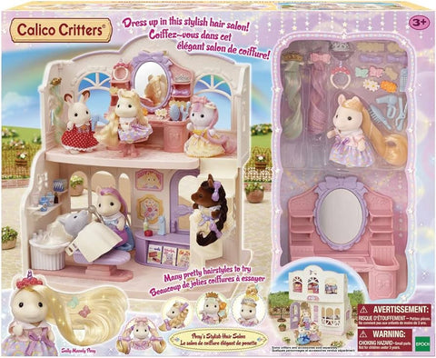 Calico Critters Pony's Stylish Hair Salon