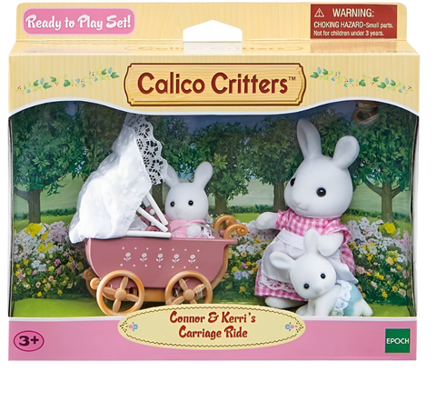 Calico Critters Connor and Kerri's Carriage Ride