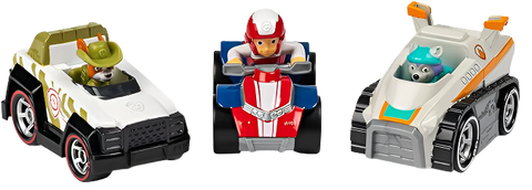 Spin Master Paw Patrol Vehicles w/Pup All Metal Die Cast