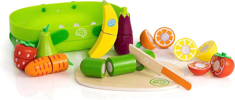 Fat Brain Toys Pretendables Fruit & Veggie Basket