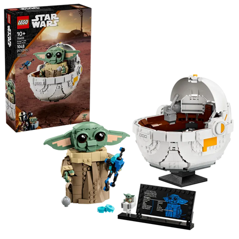 LEGO Star Wars Grogu with Hover Pram 75403