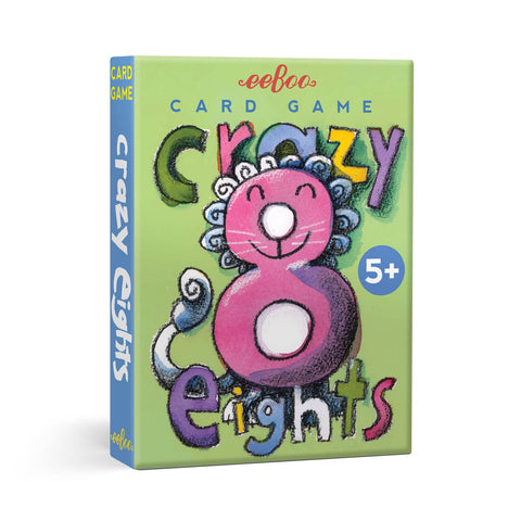 eeBoo Crazy Eights Playing Cards
