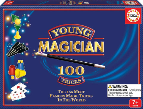 Young Magician 100 Tricks by Educa