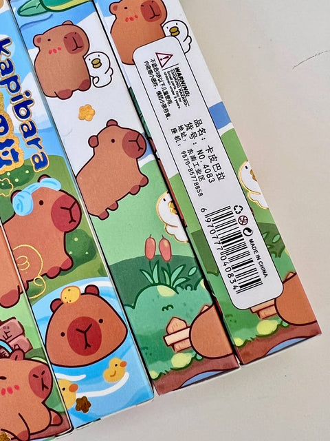 22681 Capybara Blind Box Gel Pen Vol.3