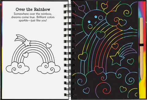 Rainbow Magic scratch and Sketch
