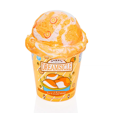 The Kawaii Company Dreamsicle Scented Ice Cream Pint Slime