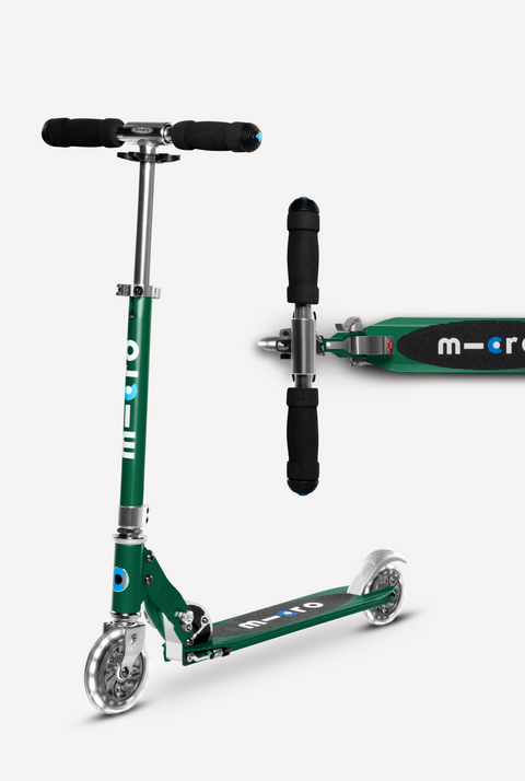 Micro Sprite LED Scooter - Forest Green