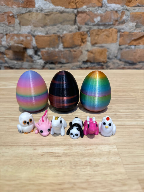 Ruby’s Dragons Small egg with Tiny Animal