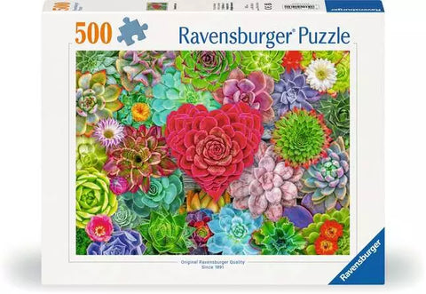 Ravensburger Succulent Love 500 Pc Puzzle