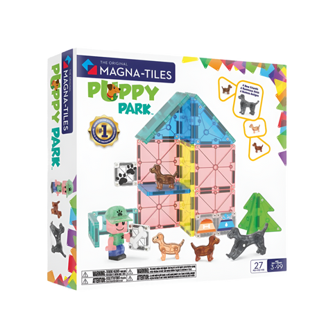 MAGNA-TILES® Puppy Park 27-Piece Set
