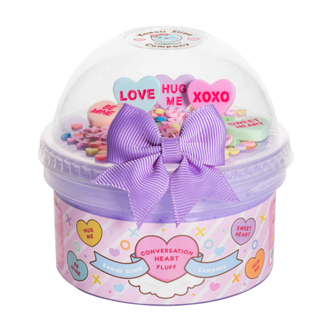 The Kawaii Company Conversation Heart Fluff Slime