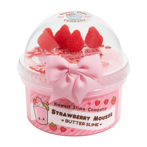 The Kawaii Company Strawberry Mousse Butter Slime
