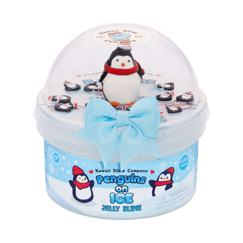 The Kawaii Company Penguins On Ice Jelly Slime
