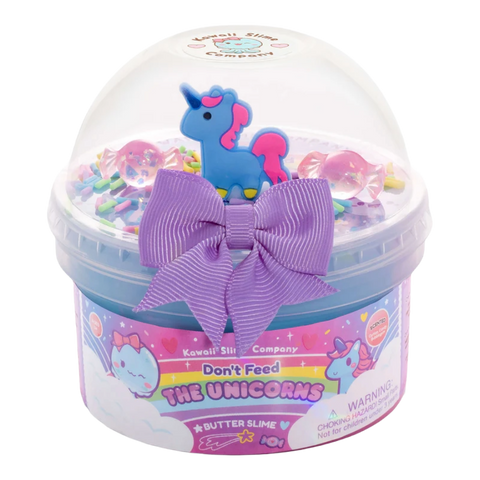 The Kawaii Company Don't Feed The Unicorns Butter slime