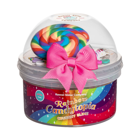 The Kawaii Company Rainbow Candytopia Crunchy Slime